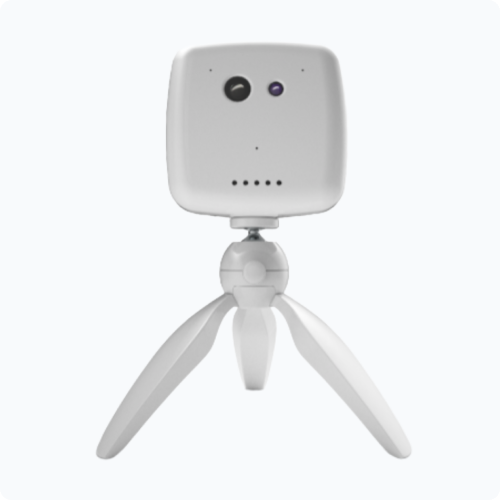 Table top setup on tripod stand